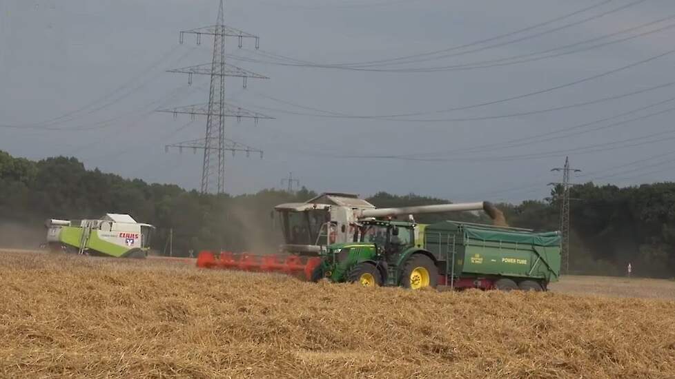Claas Lexion 540 C en Claas Lexion 440