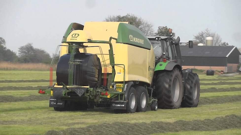 Krone Comprima CF 155 XC Xtreme - Trekkerweb.nl