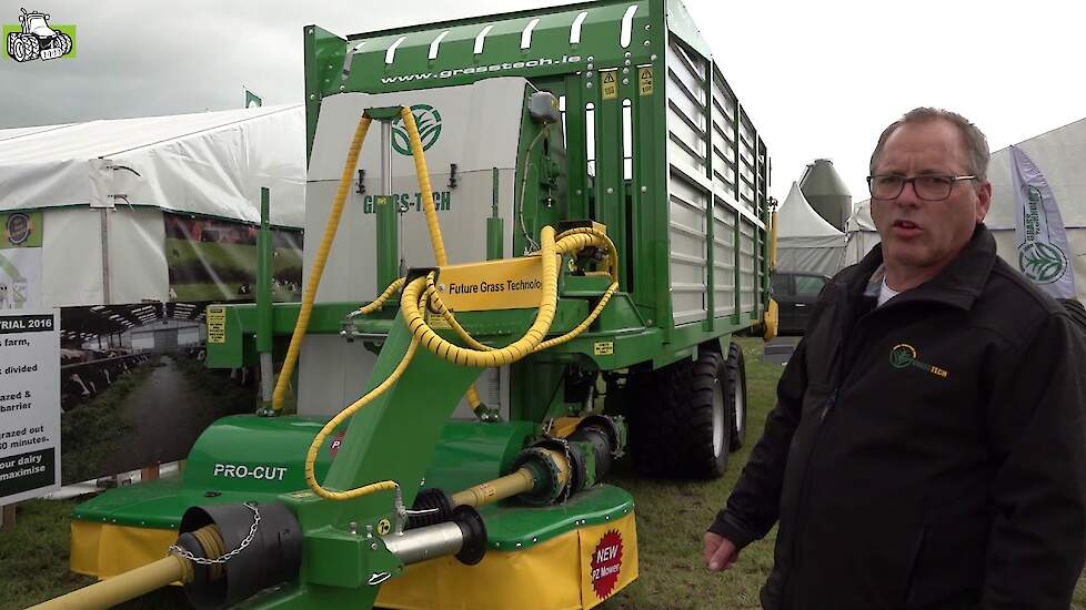 De Grass-Tech Grazer maaier en opraapwagen in één
