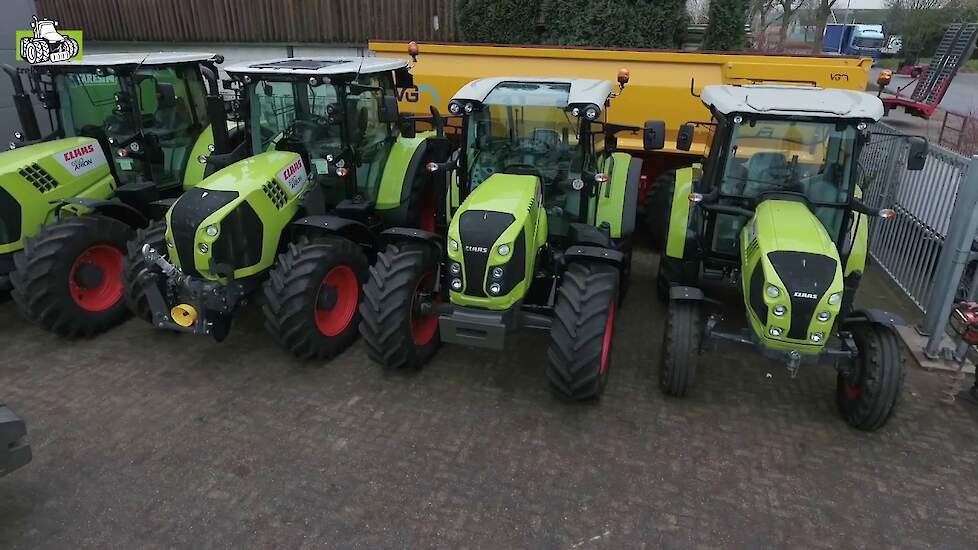 Voorbereidingen show Bart Agro Mechanisatie in Biddinghuizen Trekkerweb