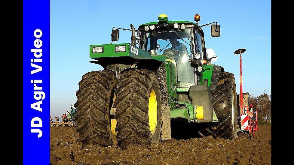 John Deere 6830 Trike | Winter tarwe zaaien | Sowing | Säen | Breure | Swifterband | 2018