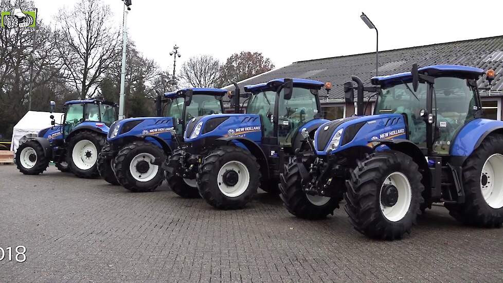 Bij Kort in Zwiggelte staan ze startklaar Preview New Holland show