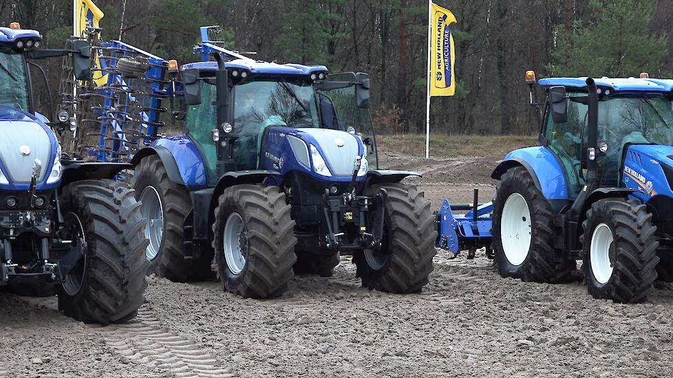 350 Chauffeurs bij New Holland rijders training
