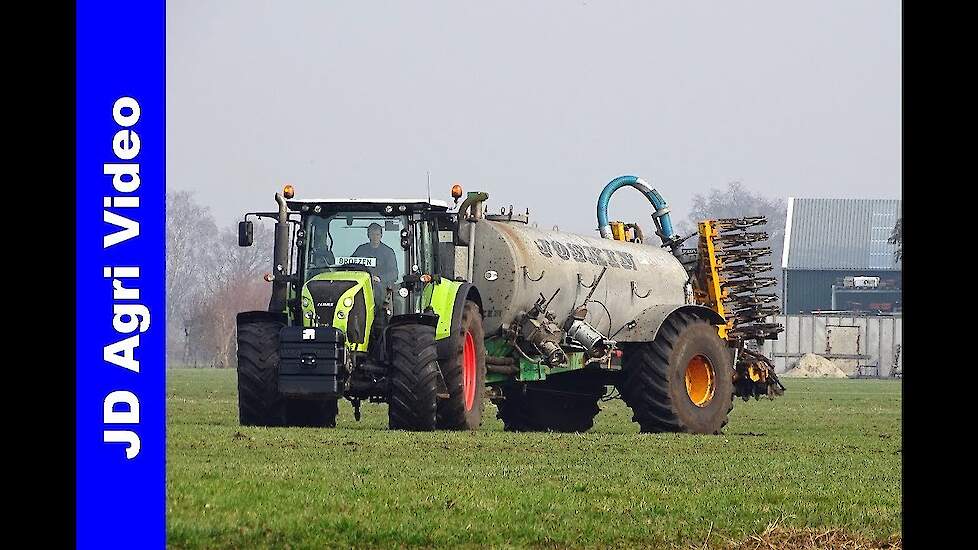 Mestseizoen 2019 | Claas Arion 530 | Lankman Nunspeet | Slurry injection | Gülleeinarbeitung