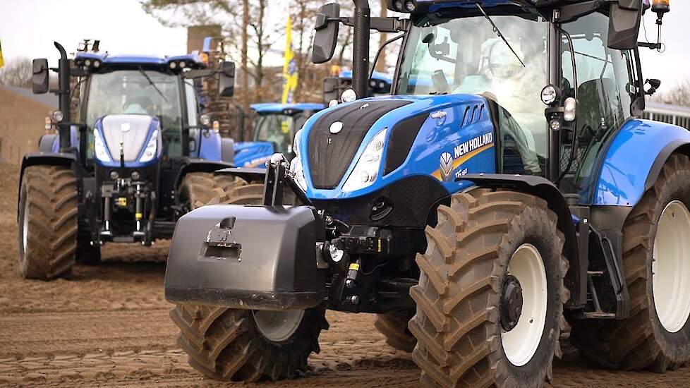 New Holland breidt populaire T6-tractorserie uit met nieuwe  6-cilinder T6.180 Auto Command