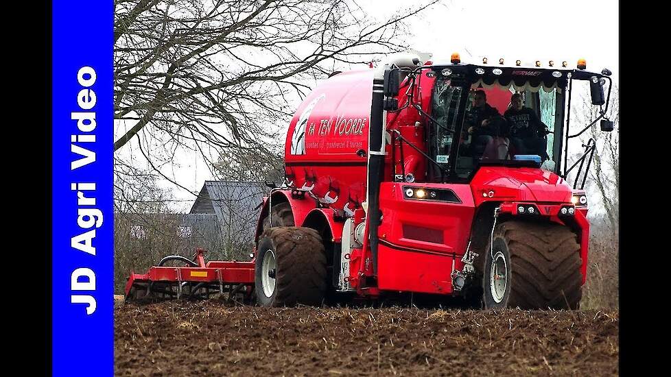 Bouwland bemesten 2019 | Vervaet Hydro Trike | Fa ten Voorde  | Injection slurry | Gülleeinarbeitung