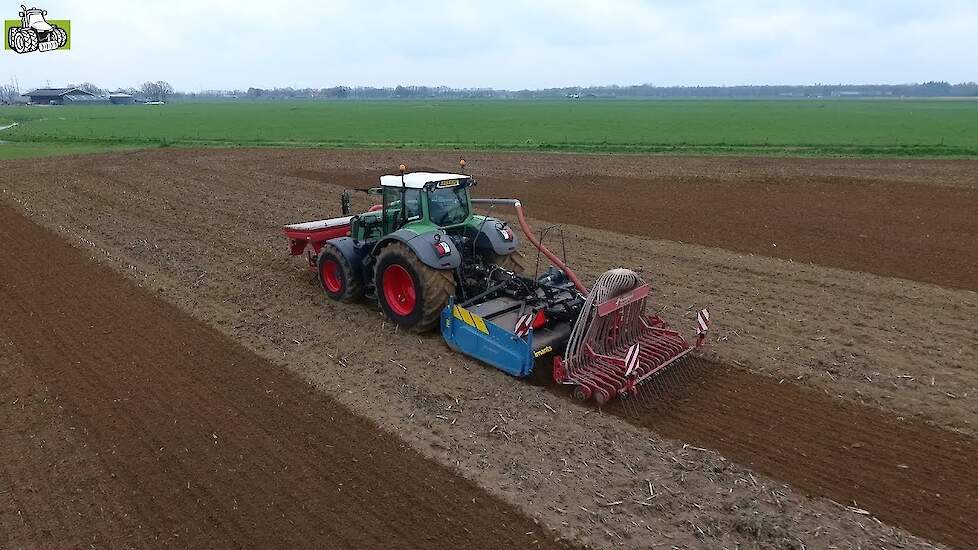 Volop voorjaarswerk bij Loonbedrijf Westerveld uit Breedenbroek
