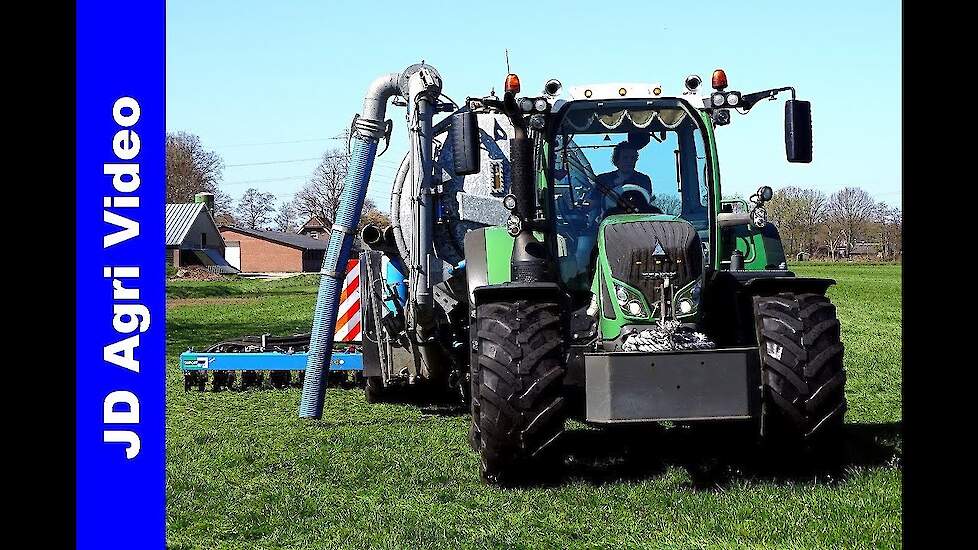Mestseizoen 2019 | Fendt 724+Jako | van Dijk Wekerom | Slurry injection | Gülleeinarbeitung