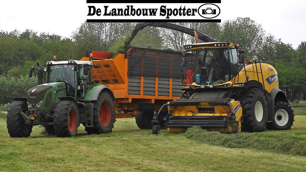 Grass silage 2019 | New Holland FR 550 | van erp | Fendt 926 + 714 | Oss