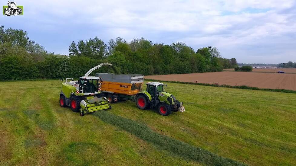 Gras silage New Holland ,Krone,Joskin,Claas,Fendt en Volvo