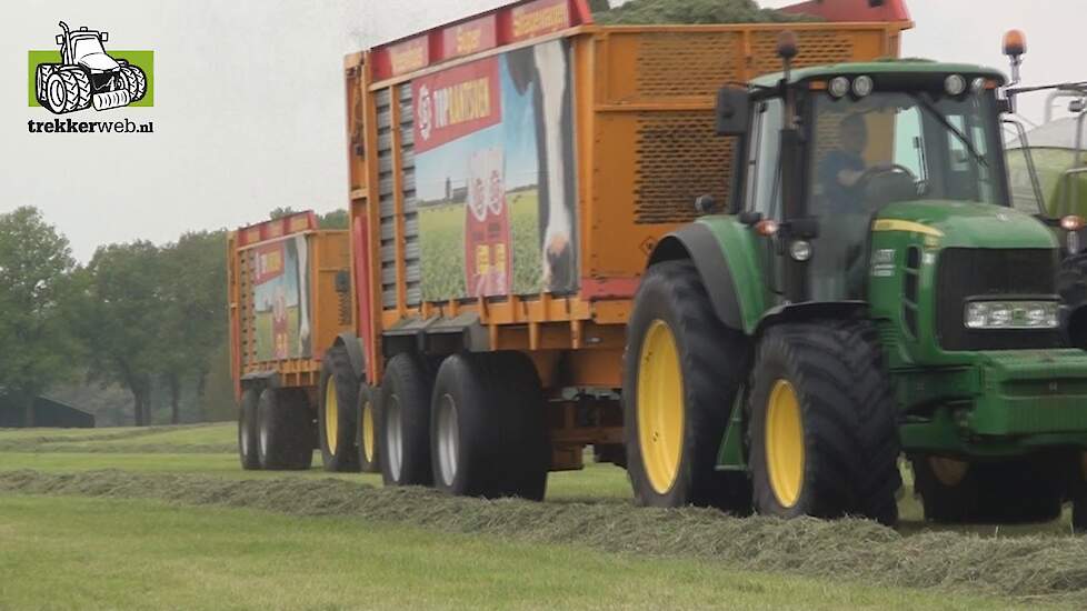 Claas Jaguar 940 John Deere Veenhuis grassilage 2019
