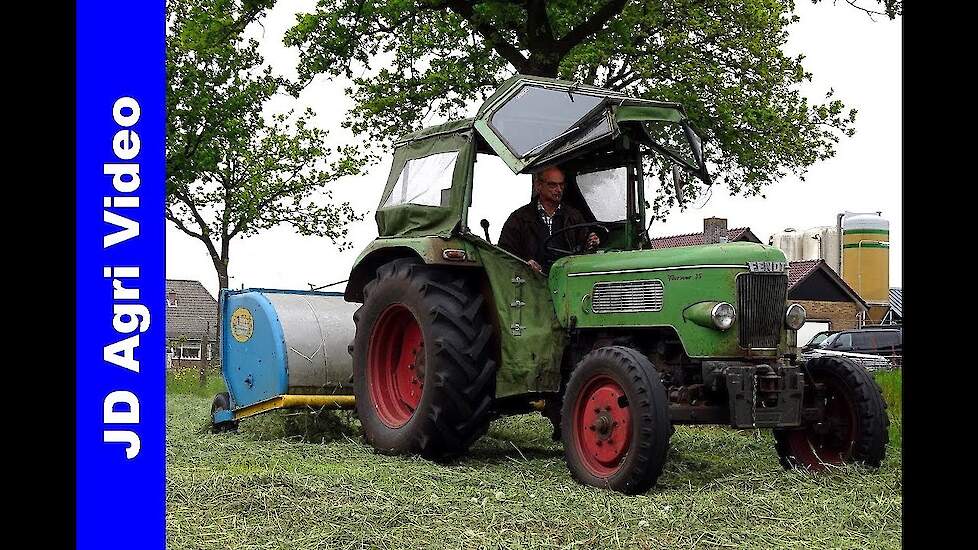 Fendt Farmer 3s + Gustin | Gras harken 2019 | Raking grass | Rijksen Elspeet | Gras schwadern