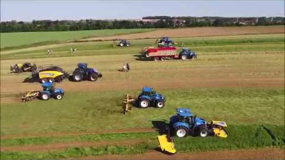 New Holland Graslanddemo, Jodoigne 2019