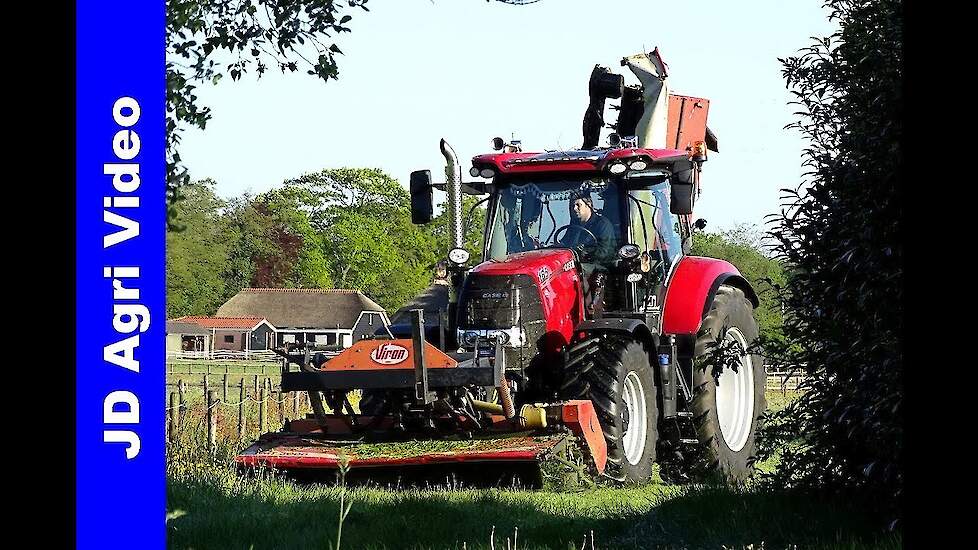 Case puma 165 CVX + Vicon | Gras Maaien 2019 | Mowing grass | MJ Uddel | Gras mähen