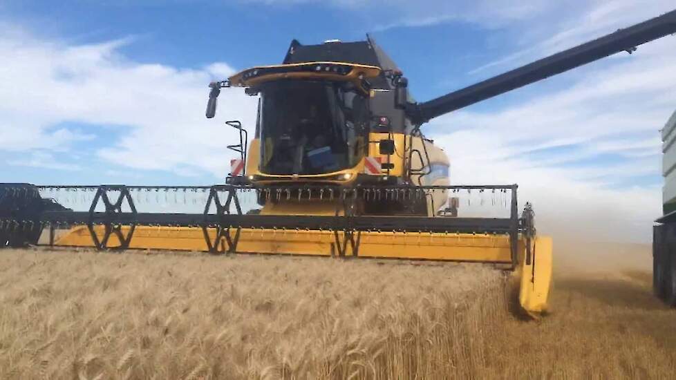 New New Holland CX 8.85 Tier 4B No Limits op demotour Trekkerweb Harvest