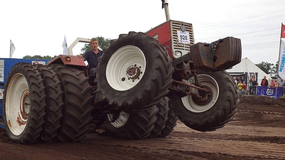Tractor pulling 2019 Duitse klasse, vrouwenklasse, sport- en 13-tonsklasse trekkerslep Coevorden