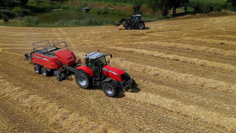 Bawling straw Massey Ferguson 7495  Massey Ferguson  2260 Procut