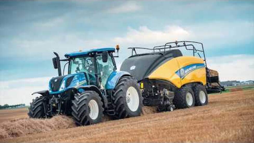 New Holland Loop Master™ double knotter technology