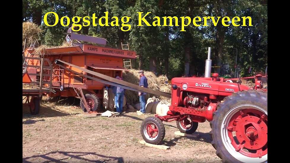 Oogstdag Kamperveen 24 augustus 2019. film Jan Rijpma &copy;