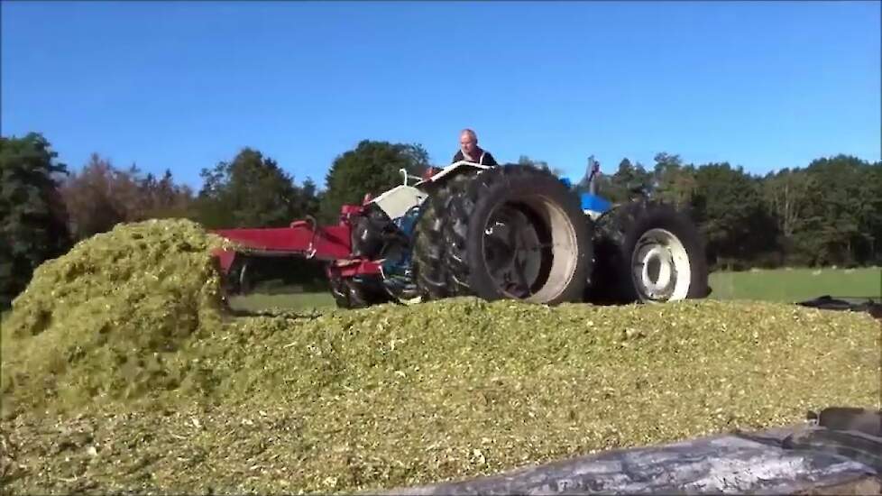 Mais hakselen met een Fox type 6600 update
