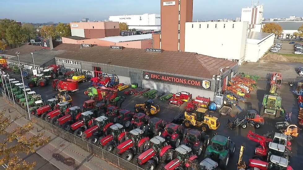 Epic-Auctions veiling samen met Mechan Groep en Harvest4you