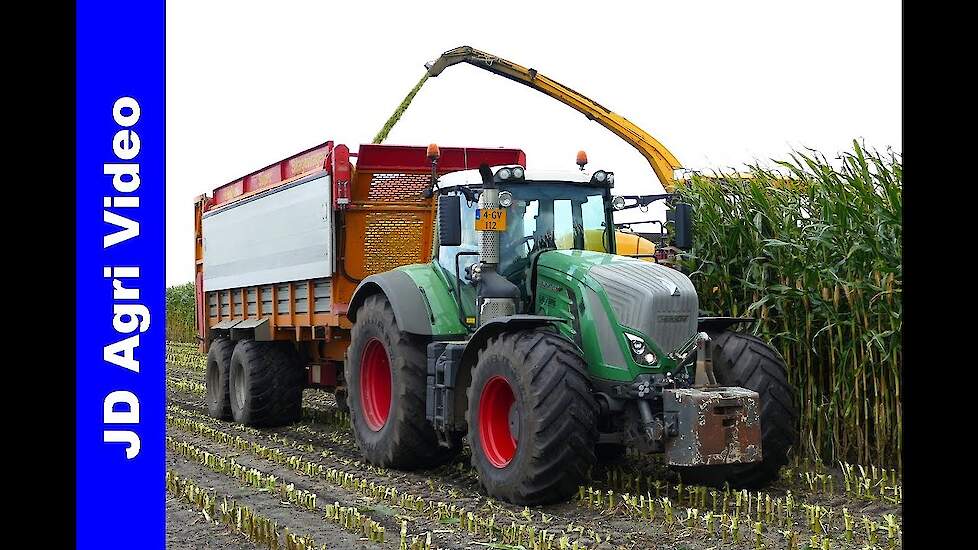 Maishakselen 2019 | Fendt 516 + 828 + 930 | MAN | New Holland | Nijmeijer Kuipers | Maize harvest