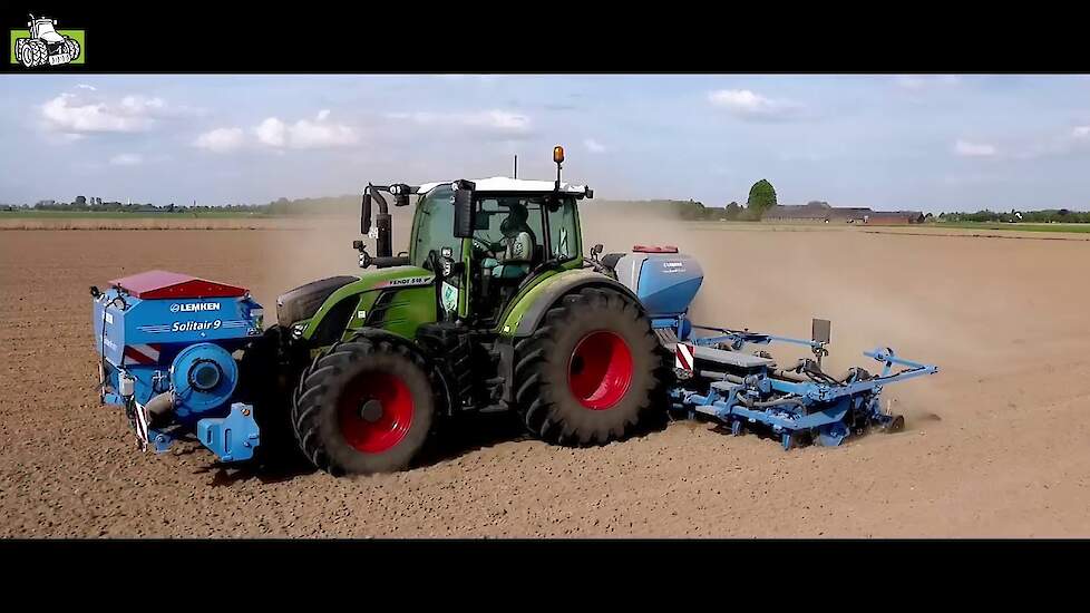 Trekkerweb 2019 in vogelvlucht bij  loonbedrijf Hunzelar