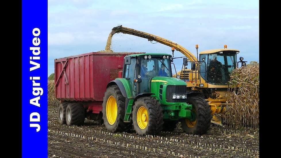 Maishakselen | New Holland FX48 | John Deere 7530 | Kregel Geesbrug | Maize harvest | Maishäckseln