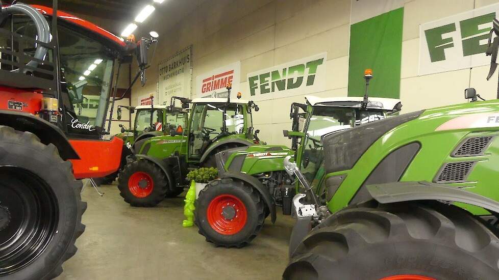 Topmateriaal bij show Otto Barkhuis in Musselkanaal