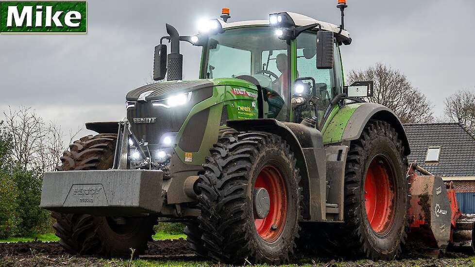 2020 | 4K | NEW Fendt 942 w/ AHWI FR1000 | Tilling the ground | Zweverink Bosbouw | Barneveld.