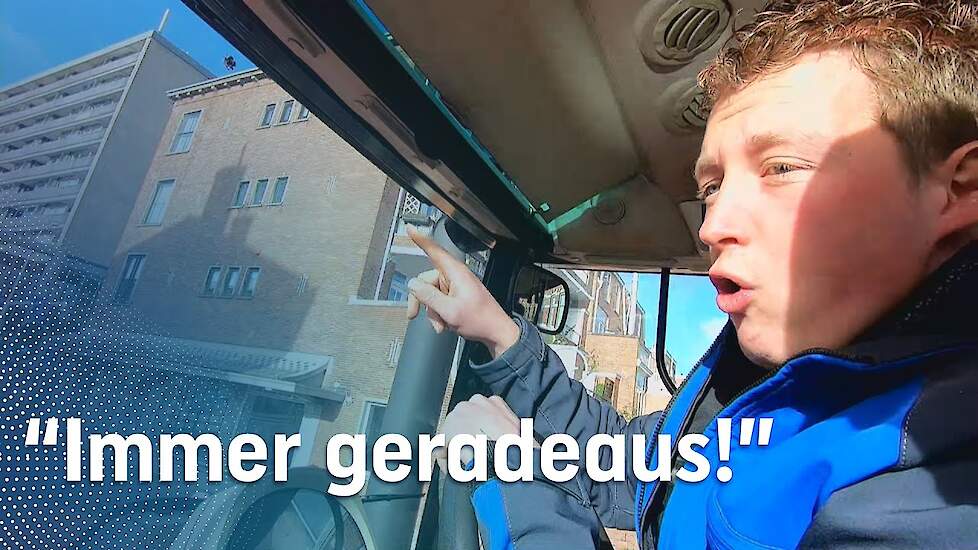 Boer Mark heeft schijt aan de regeltjes tijdens het boerenprotest | RTV Oost