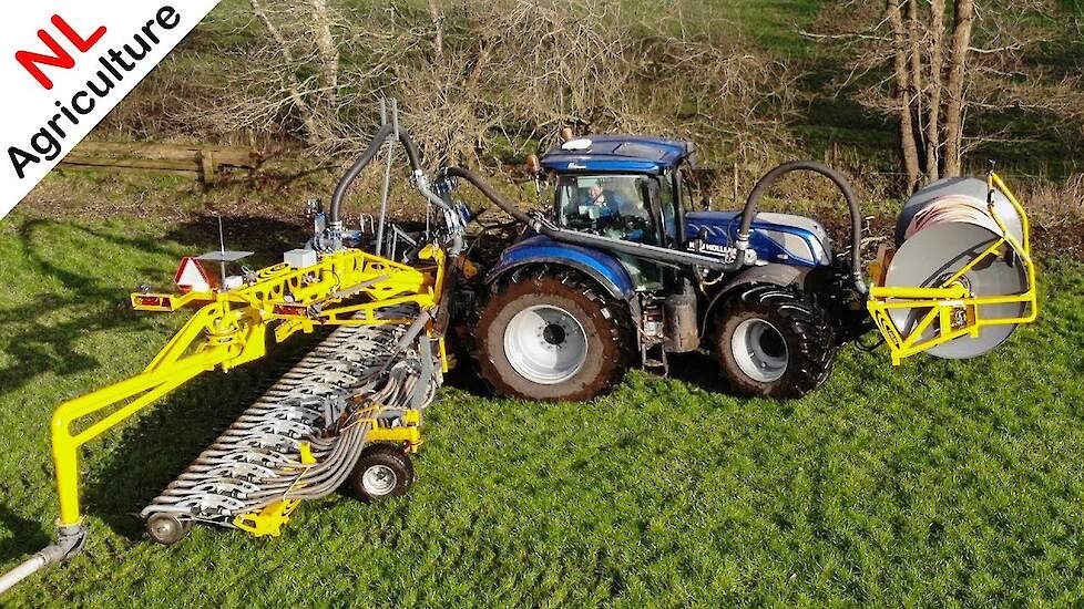 Injecting slurry 2020 ● New Holland T7.230 Blue Power + Tjalma ● Sleepslang bemesten ● Donselaar.