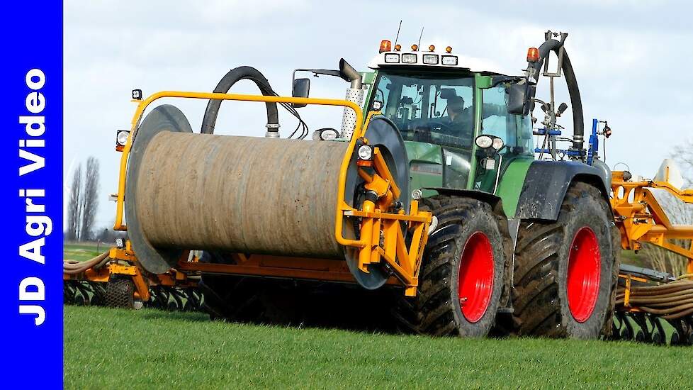 Mestseizoen 2020 | Fendt 926 + Tjalma | Injection slurry | Sleepslang bemesten | Frens Hulshorst