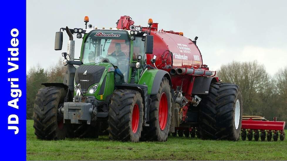 Mestseizoen 2020 | Fendt 724 + Schuitemaker | Slurry injection | P v/d Hardenberg | Gülle ausbringen