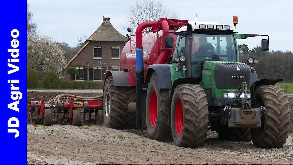 2020 | Fendt 930 Vario TMS | Bouwland bemesten | Digestaat | Slurry injection | Versteeg Uddel