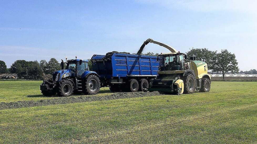 Loonbedrijf Joosen uit Hoogstraten nieuwe Krone BiG X 680