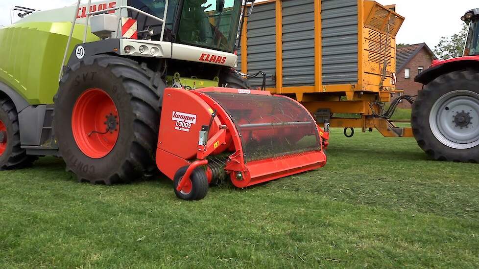 De Kemper C3003 Maximum voor een Claas hakselaar