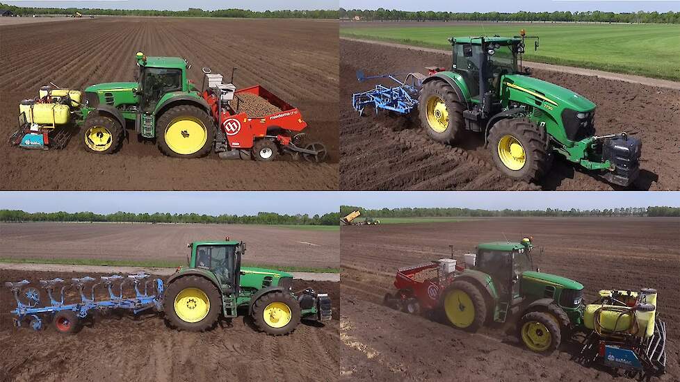 Aardappels poten 2020 bij Zingstra Landbouw