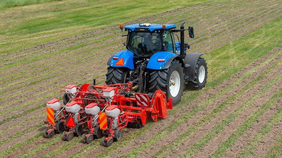 Farmax stroken spitmachine voor strokenteelt