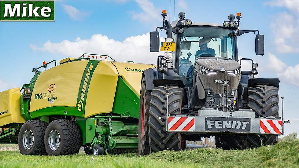 2020 | Fendt 930 S6 Black Beauty / Krone BiGPack 1290 | Pressing, Wrapping, Collecting Bales.