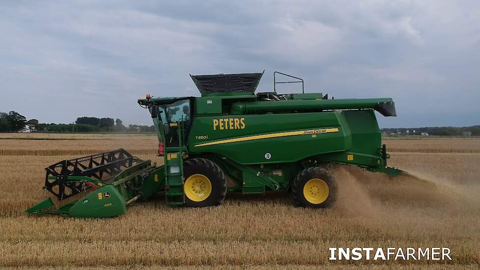 Loonbedrijf Peters BRAND NEW John Deere T550i Harvest 2020