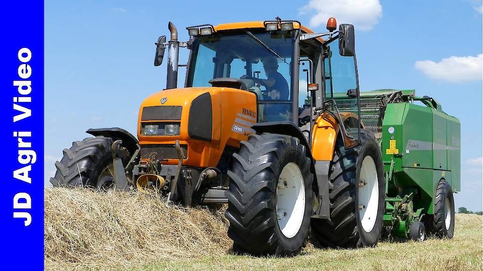 Renault Ares 640RZ + McHale Fushion | Balen persen | Pressing bales | van 't Hof Oosterwolde | 2020