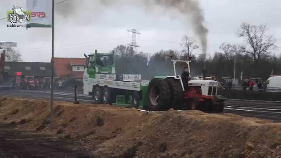 18e editie van het trekkerslep-spektakel in Marle Trekkerweb
