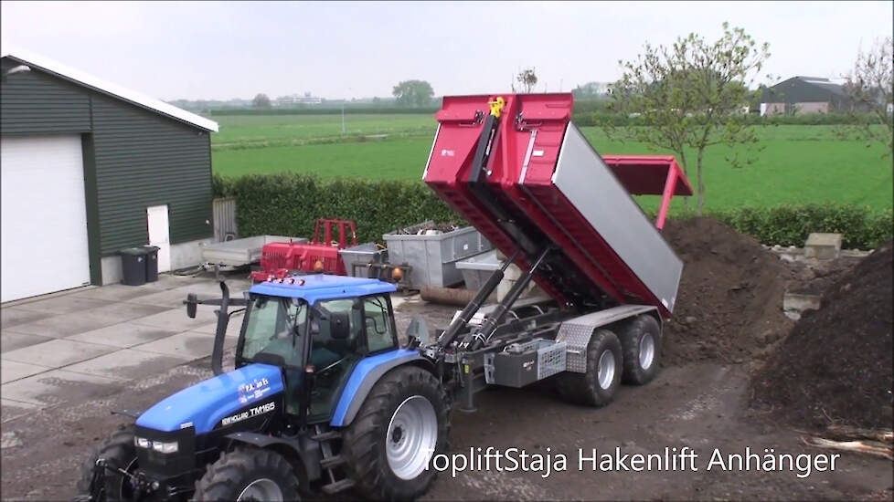 TopliftStaja 2257 in bedrijf bij loonbedrijf P.A.Van Es Rossum Trekkerweb