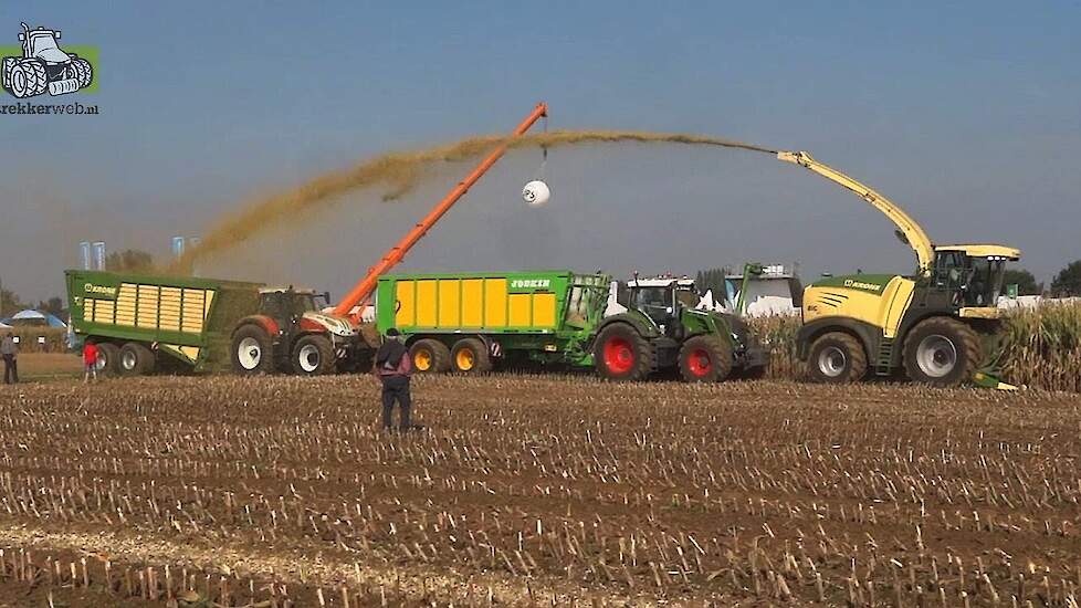 KRONE BiG X 580 met StreamControl    Trekkerweb