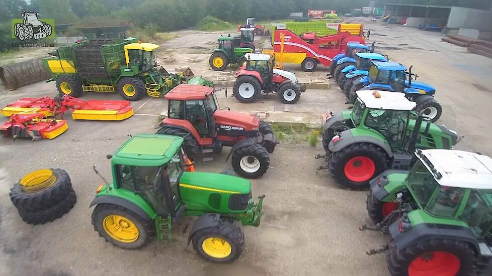 Mooi gebruikte trekkers en machines bij Veiling BVA in Emmen Trekkerweb