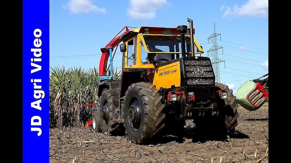 Mais hakselen 2018 | MB Trac 1500 | Mais balen | Deutz-Fahr DX 6.11 | Agronic M1210 | Deutschland