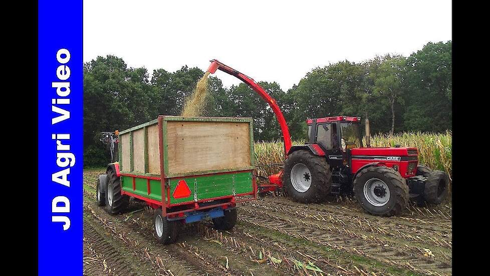 Mais hakselen 2018 | Case International 1455XL+1056XL+845XL | Busweiler | Nunspeet | Maishäckseln