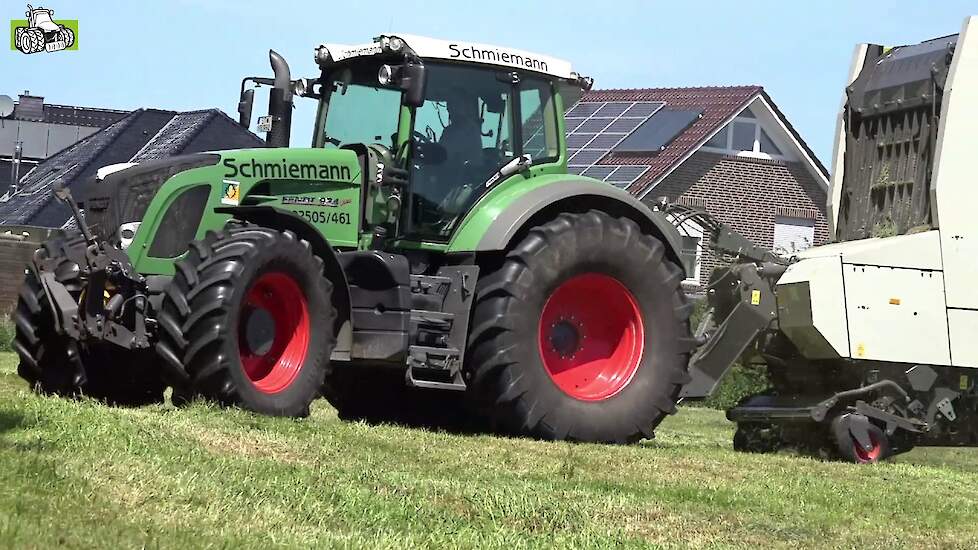 Gras hakselen 2017 Fendt, John Deere, Claas, Strautmann Trekkerweb