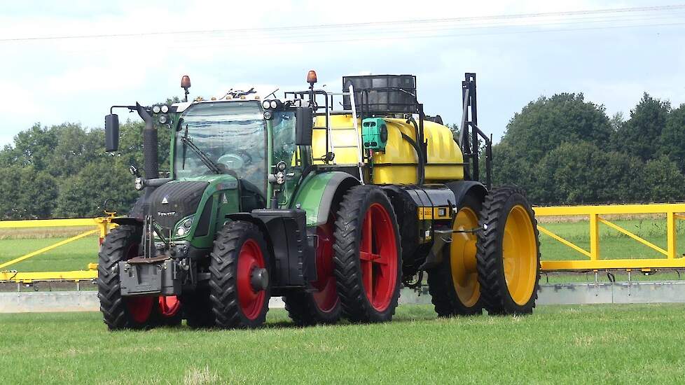 Spuittechniek in actie